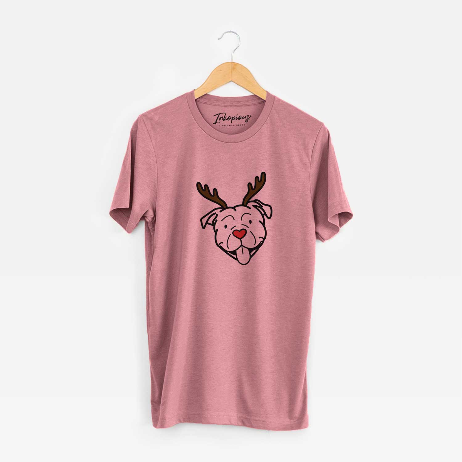 Red Nose American Bulldog - Unisex Crewneck