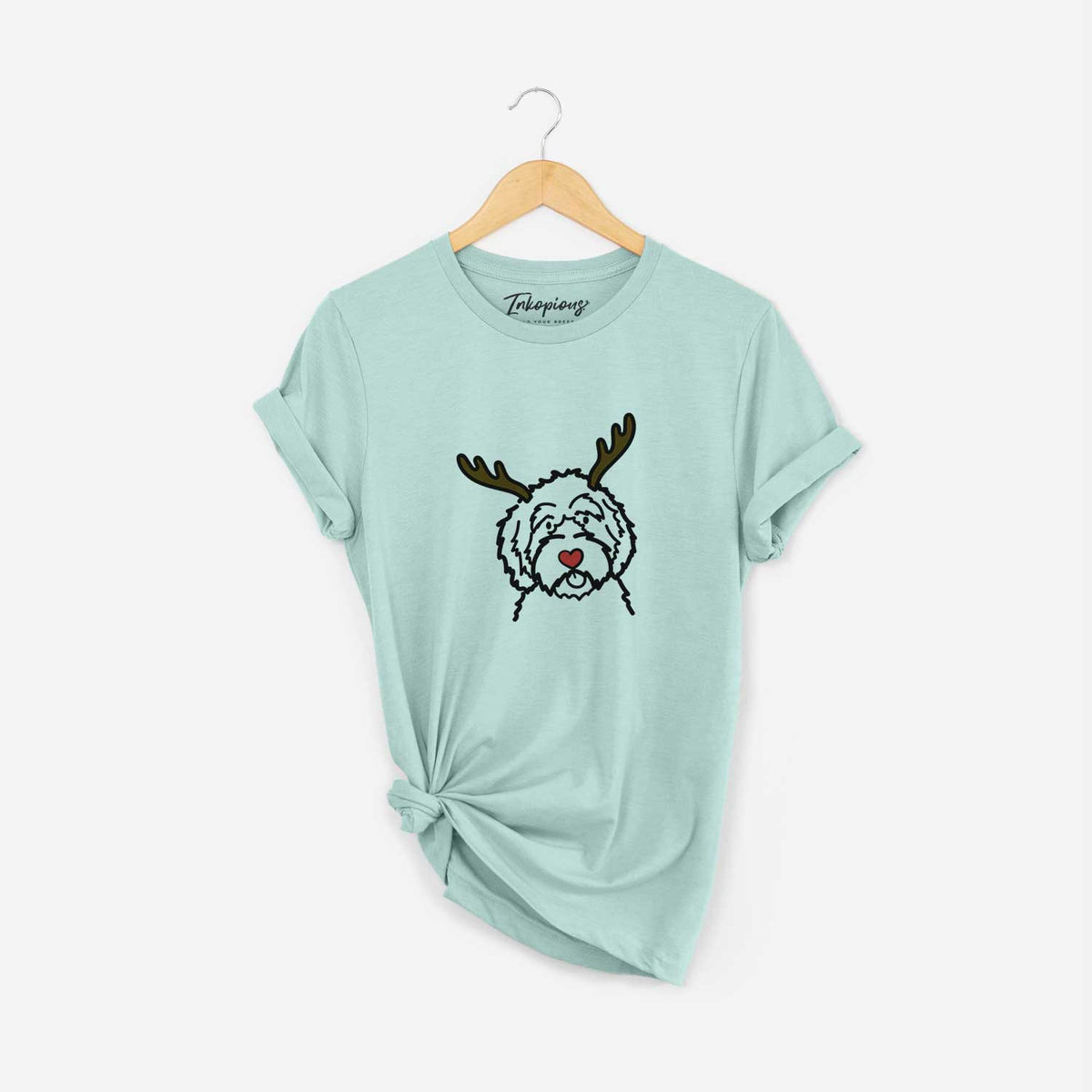 Red Nose Aussiedoodle - Unisex Crewneck