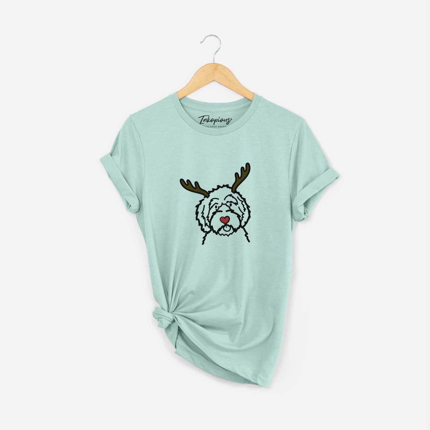 Red Nose Aussiedoodle - Unisex Crewneck