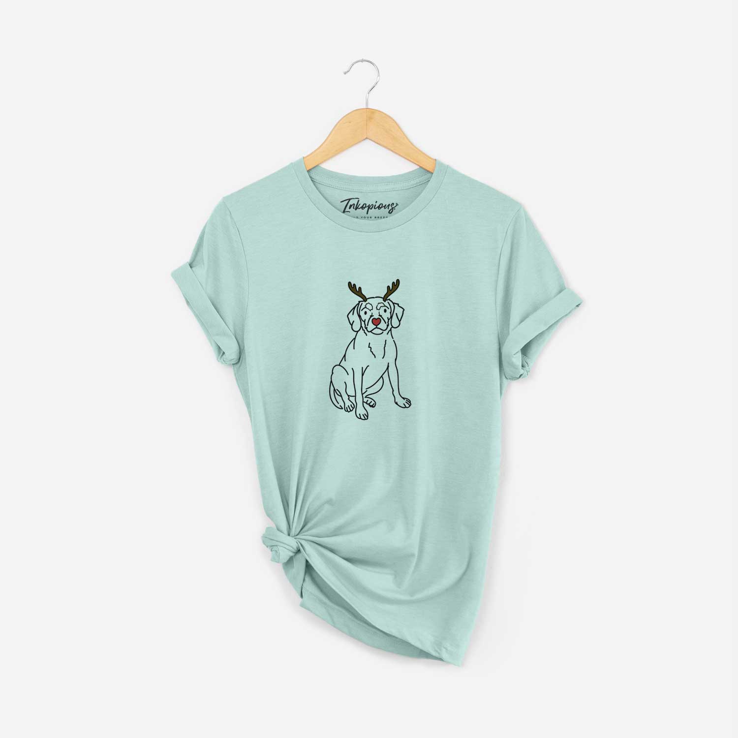 Red Nose Puggle - Babs - Unisex Crewneck
