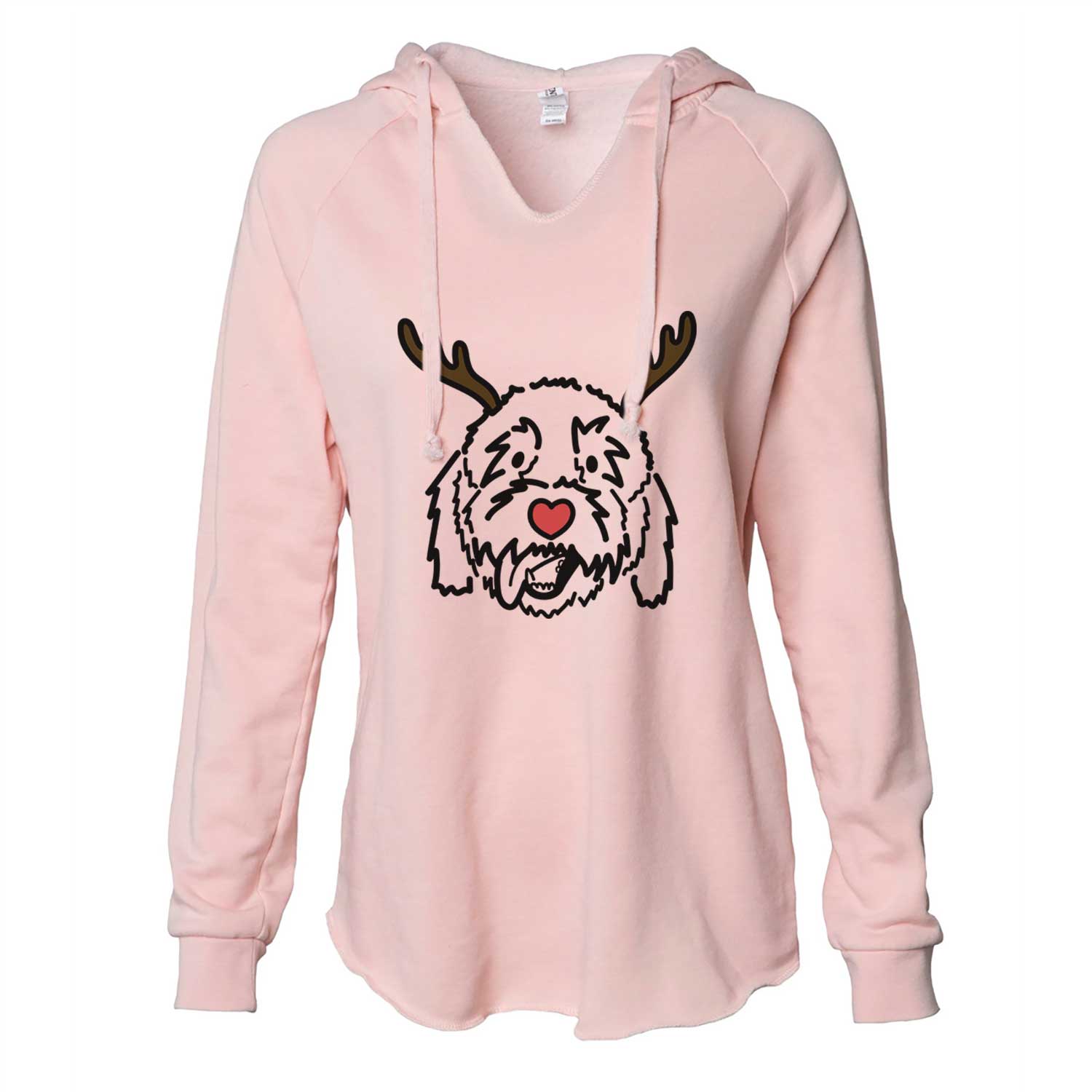 Red Nose Goldendoodle - Barry - Cali Wave Hooded Sweatshirt