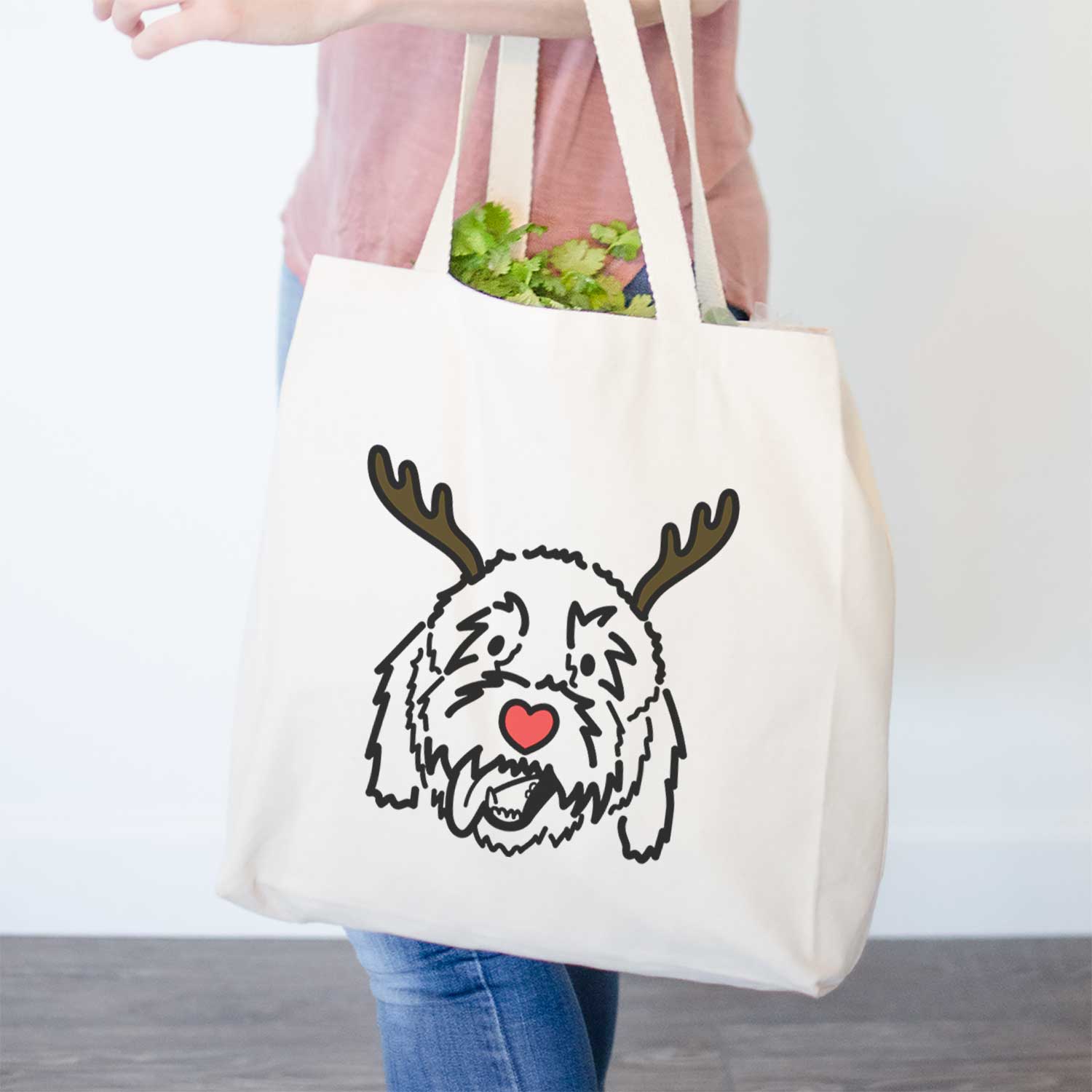Red Nose Goldendoodle - Barry - Tote Bag