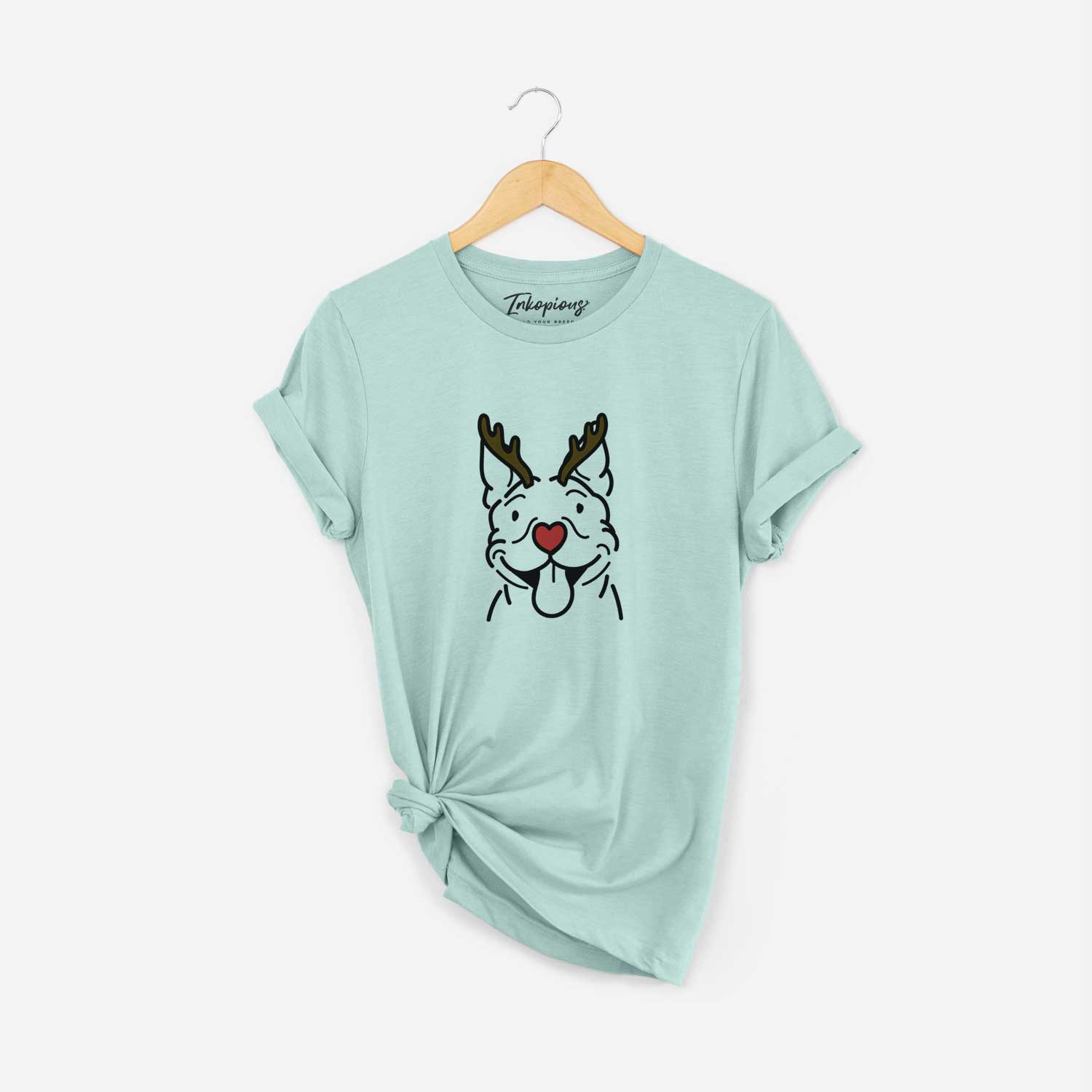 Red Nose Pitbull - Basil - Unisex Crewneck