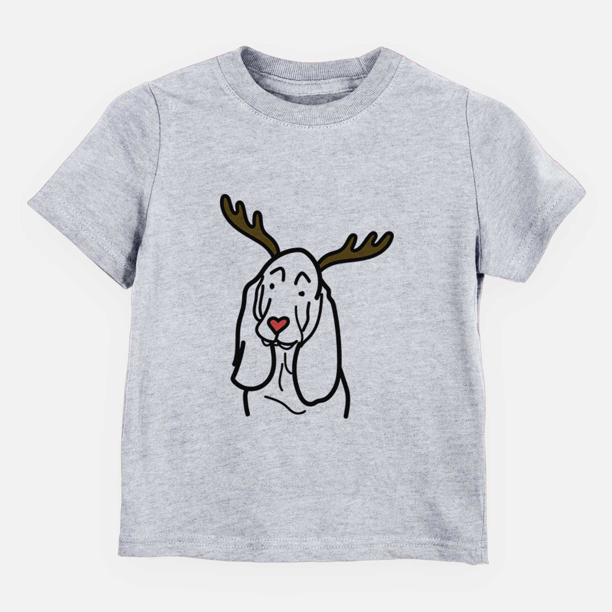 Red Nose Basset Hound - Kids/Youth/Toddler Shirt