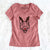 Red Nose Jack Russell Terrier - Baxter - Women's V-neck Shirt