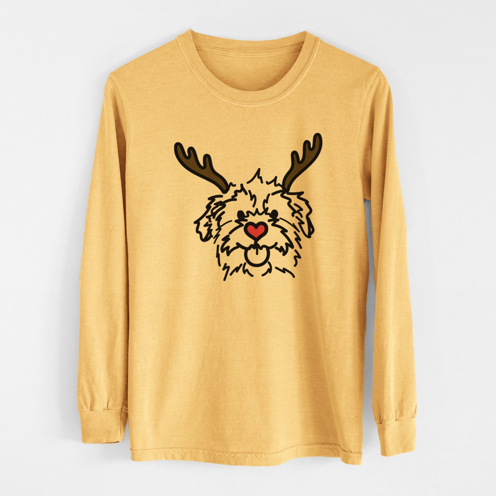 Red Nose Mixed Breed - Bea - Heavyweight 100% Cotton Long Sleeve