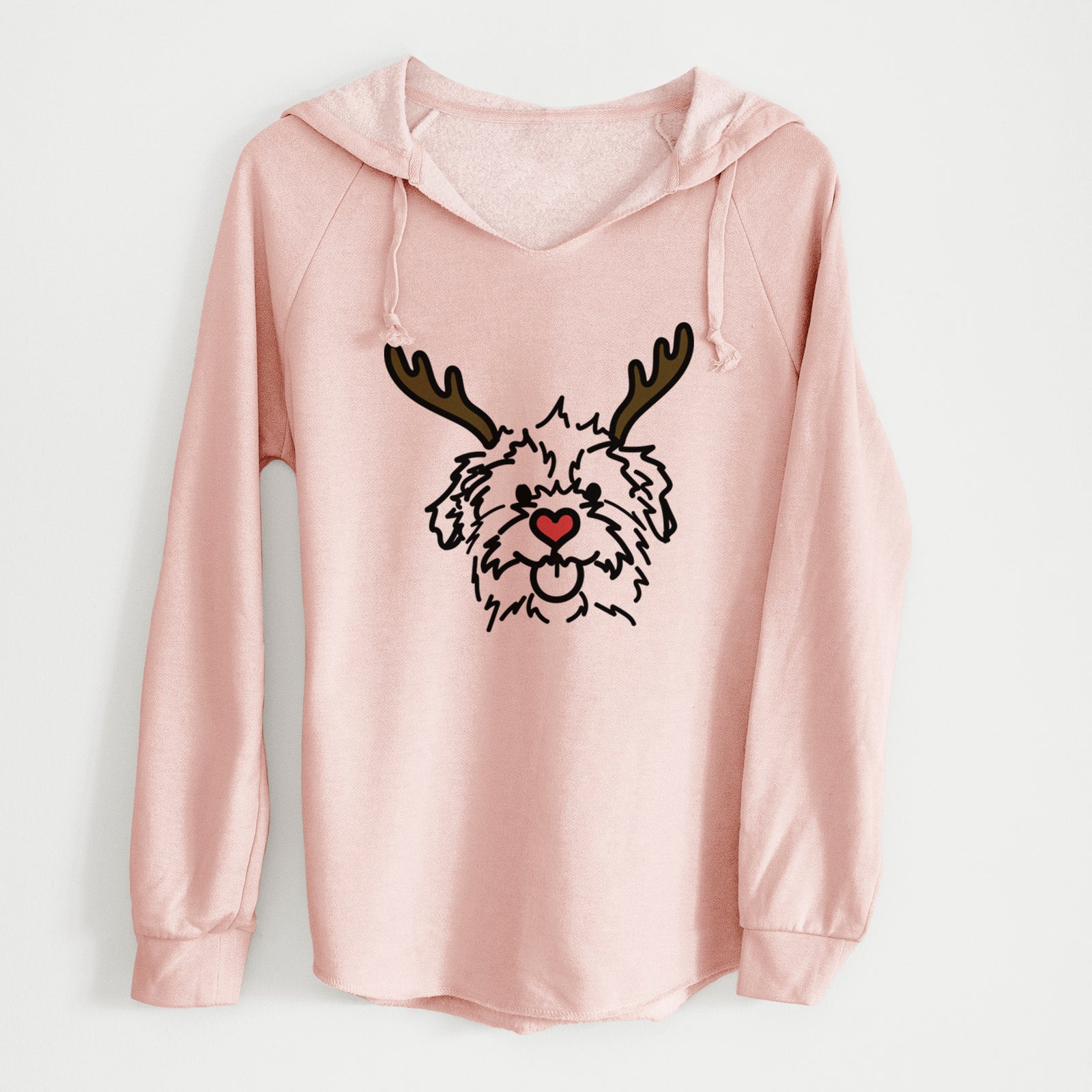 Red Nose Mixed Breed - Bea - Cali Wave Hooded Sweatshirt