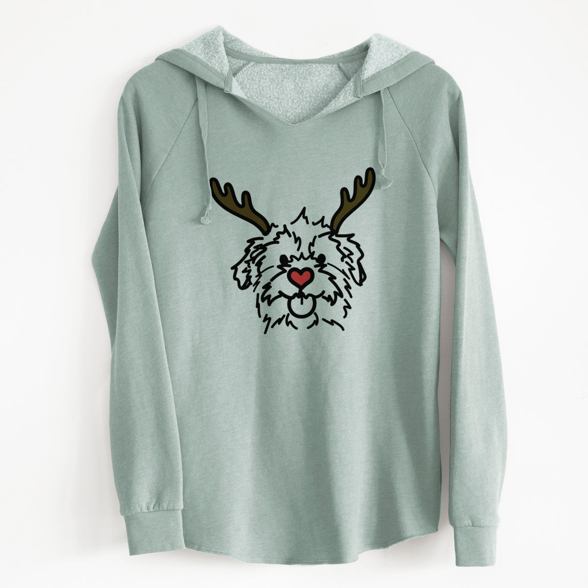 Red Nose Mixed Breed - Bea - Cali Wave Hooded Sweatshirt