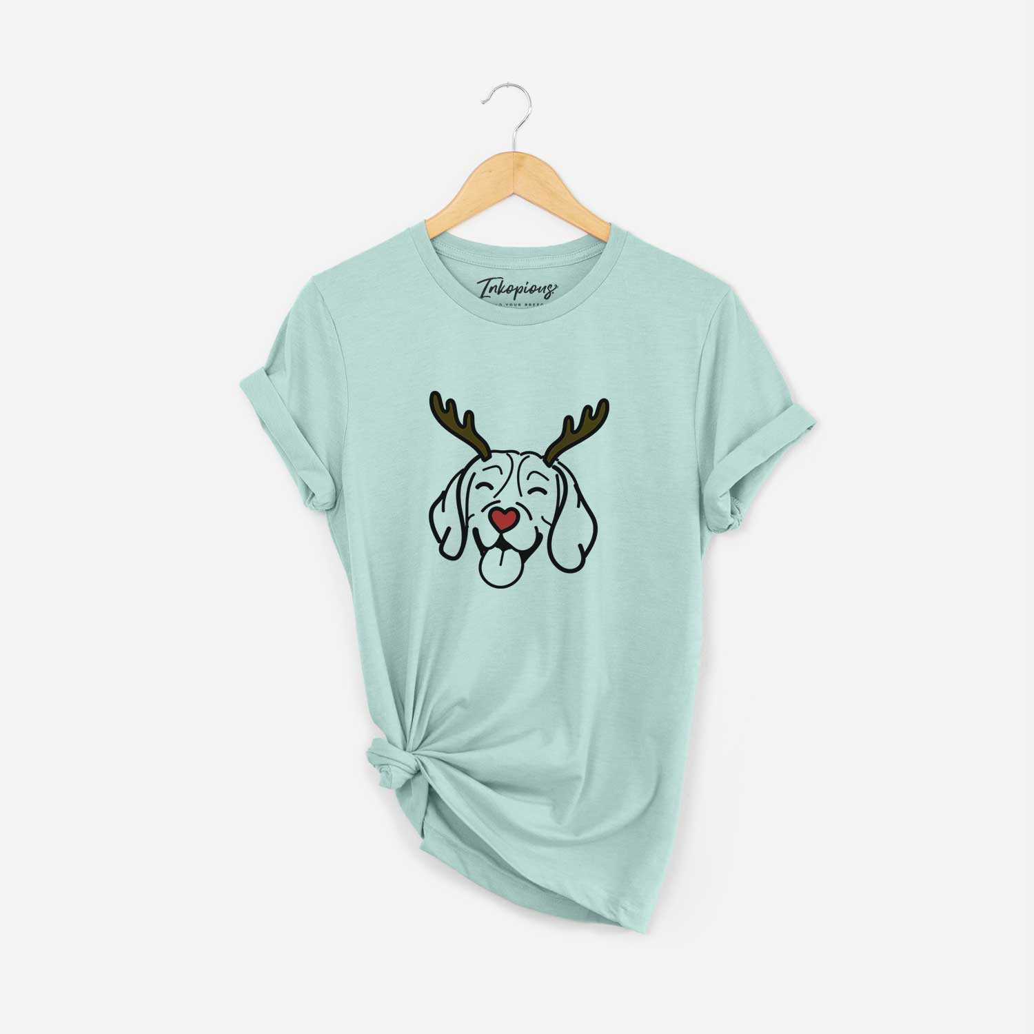 Red Nose Beagle - Unisex Crewneck