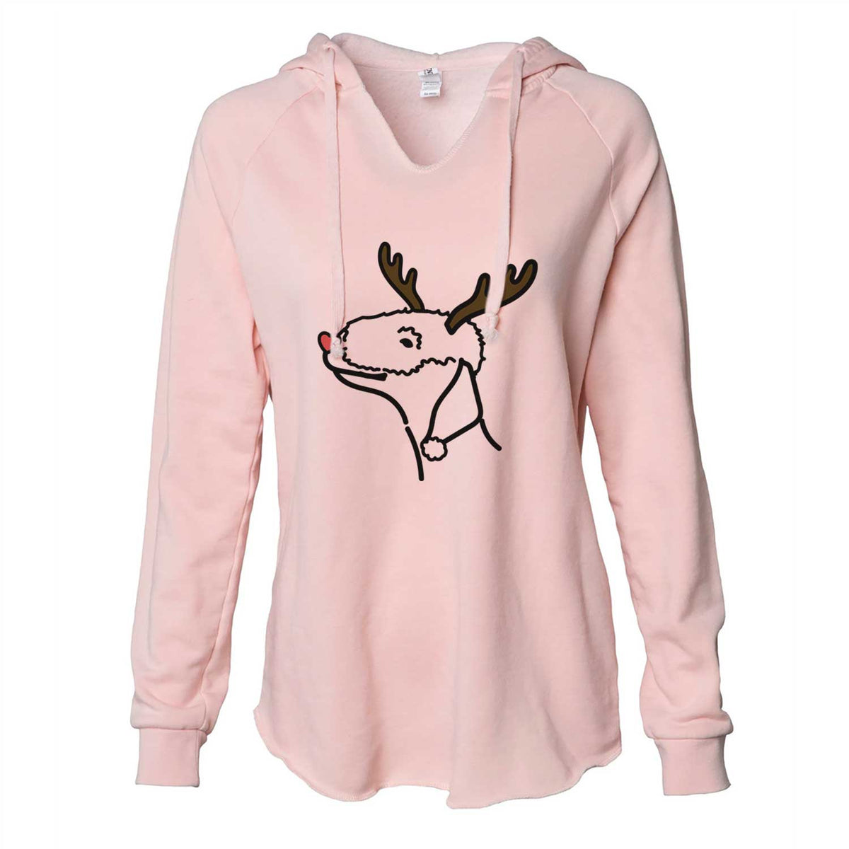 Red Nose Bedlington Terrier - Cali Wave Hooded Sweatshirt