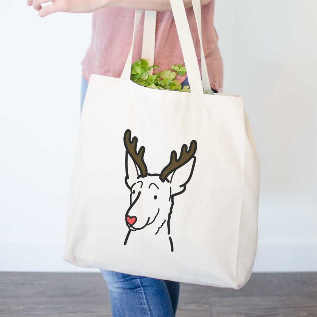 Red Nose Belgian Malinois - Tote Bag