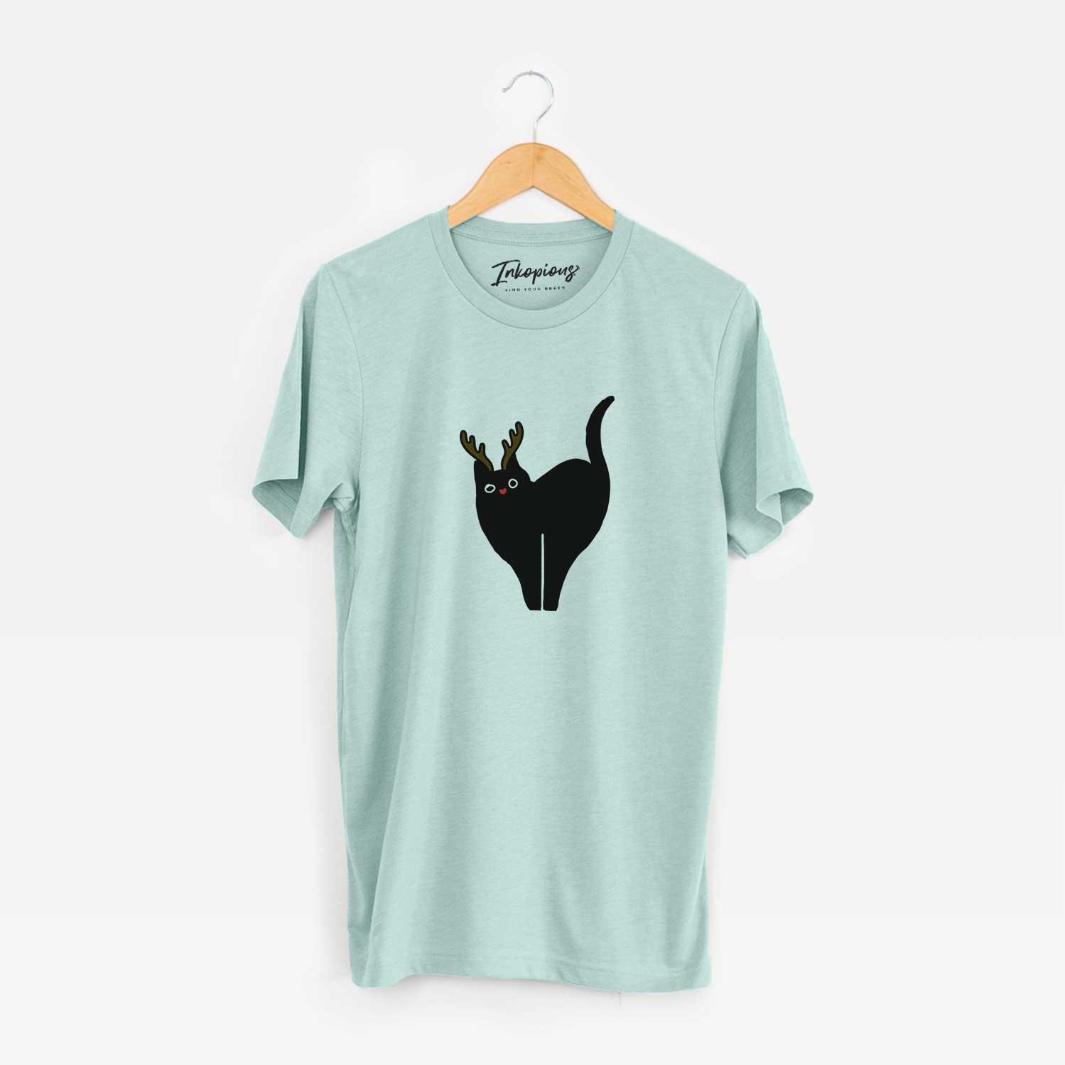 Red Nose Black Cat - Bella - Unisex Crewneck