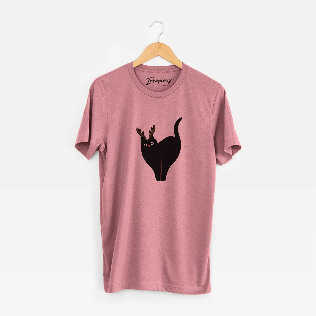 Red Nose Black Cat - Bella - Unisex Crewneck