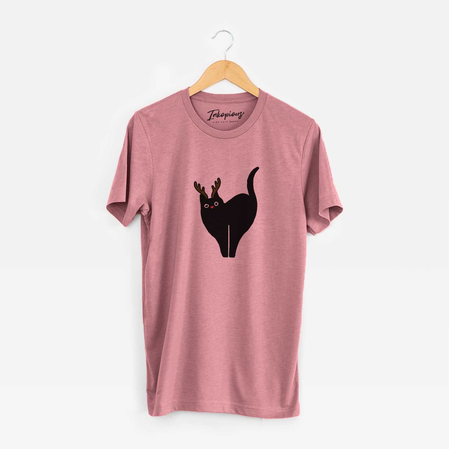 Red Nose Black Cat - Bella - Unisex Crewneck