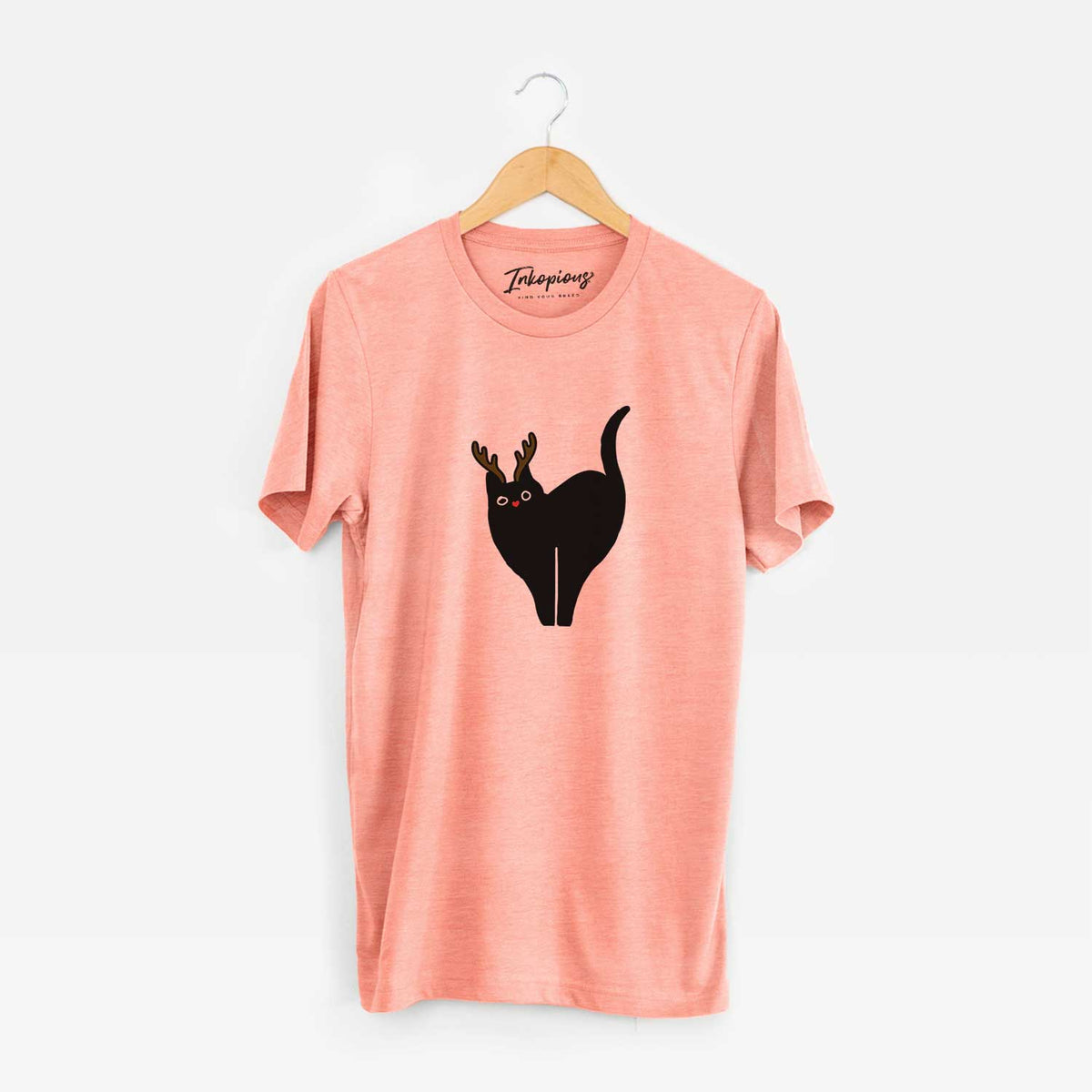 Red Nose Black Cat - Bella - Unisex Crewneck