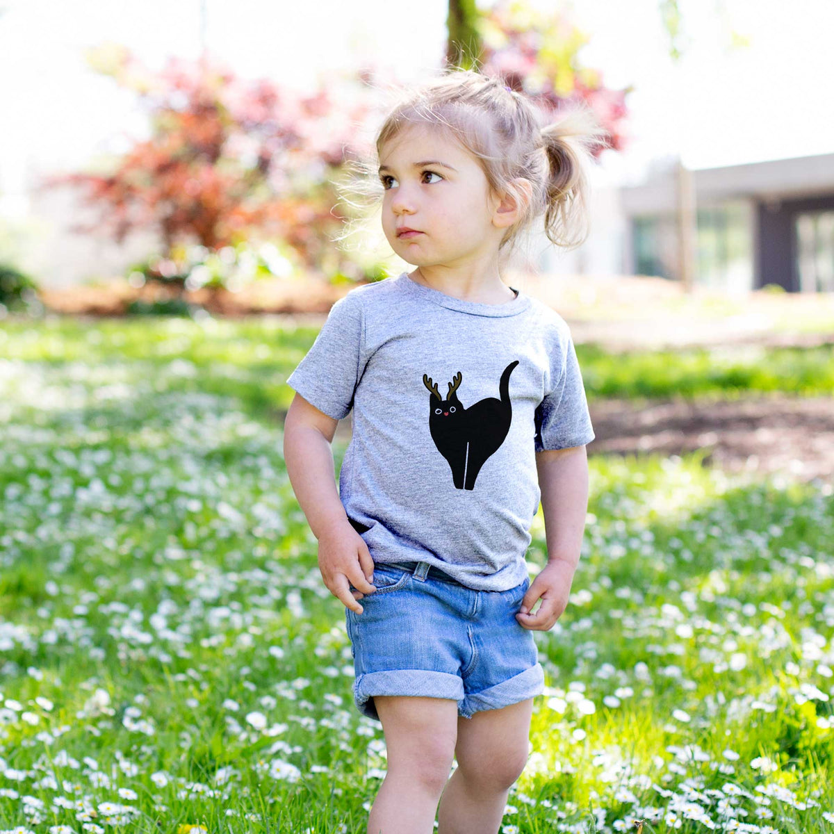 Red Nose Black Cat - Bella - Kids/Youth/Toddler Shirt