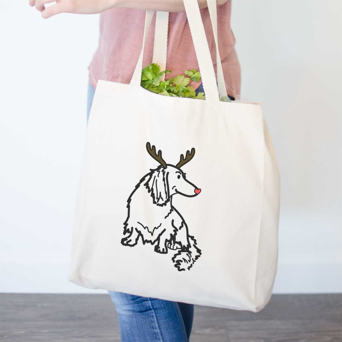 Red Nose Dachshund - Bella - Tote Bag