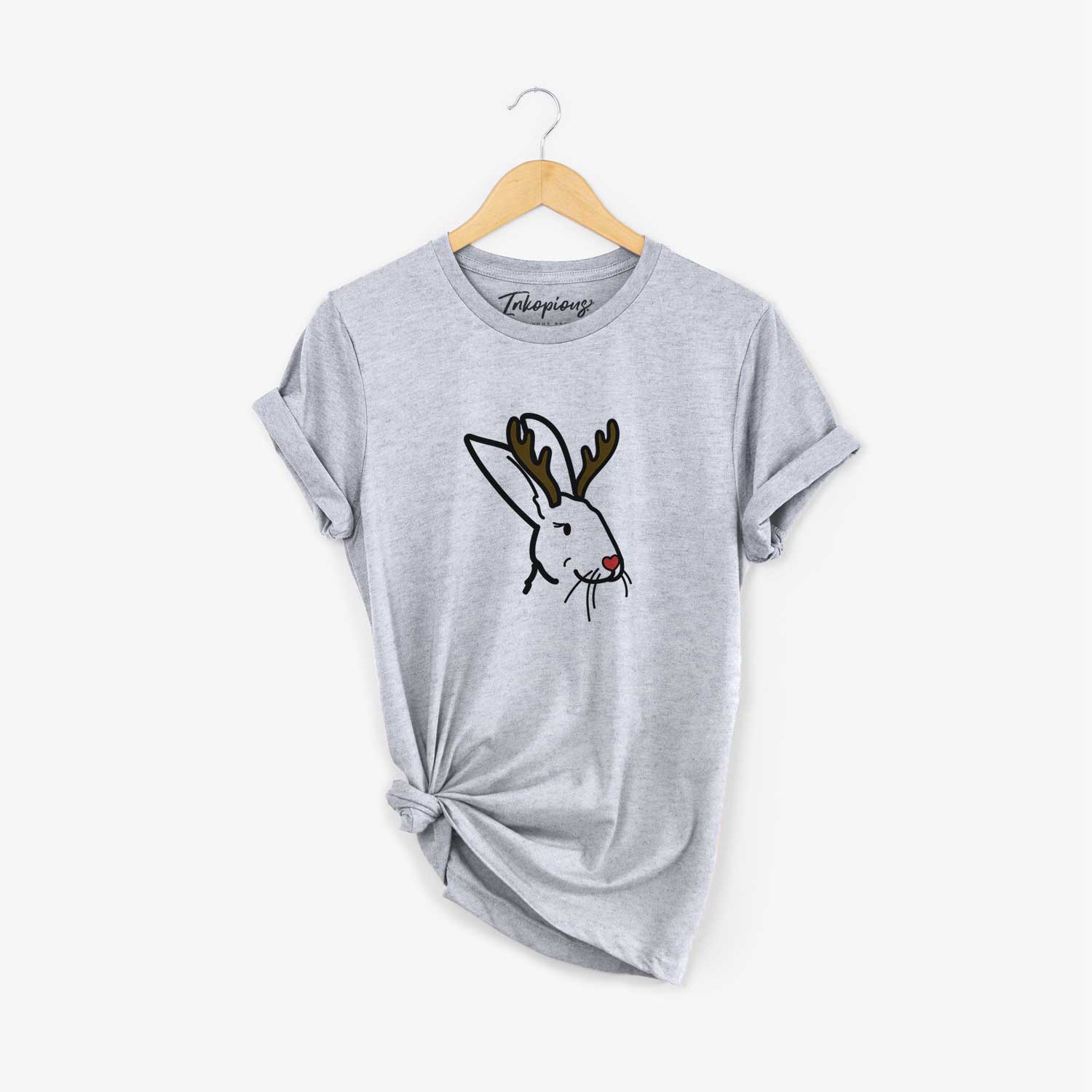 Red Nose Rex Rabbit - Betsy - Unisex Crewneck