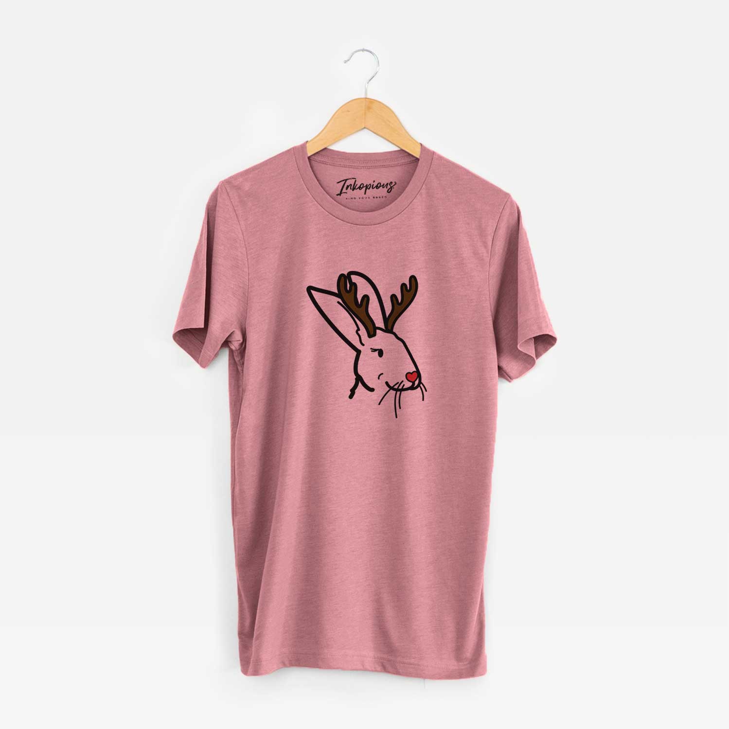 Red Nose Rex Rabbit - Betsy - Unisex Crewneck