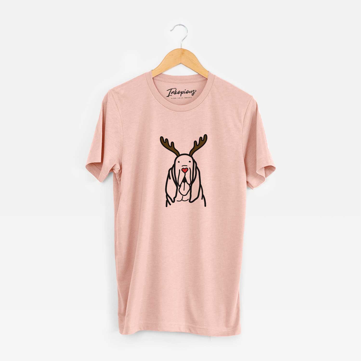 Red Nose Bloodhound - Unisex Crewneck