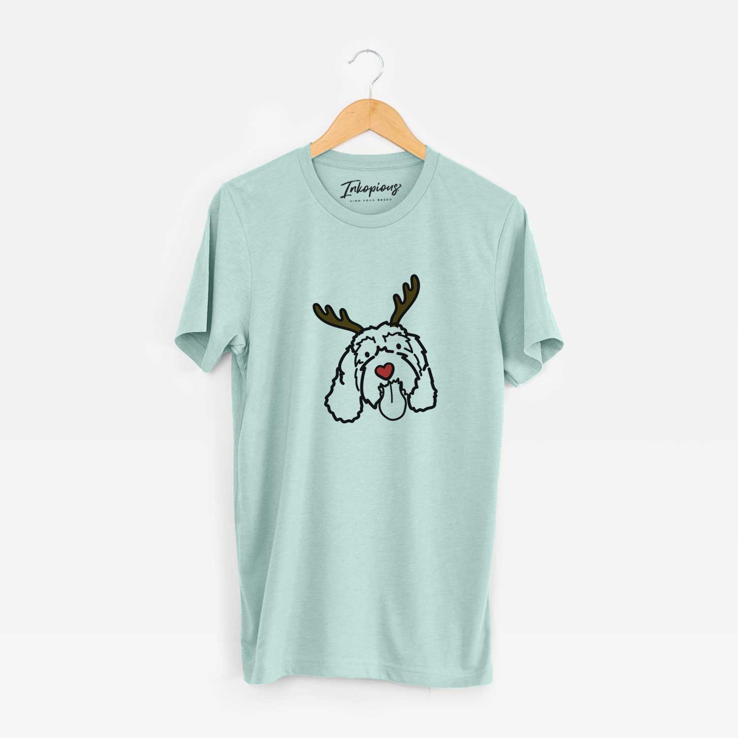 Red Nose Portguese Water Dog - Bo - Unisex Crewneck
