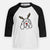 Red Nose Portguese Water Dog - Bo - Youth 3/4 Long Sleeve