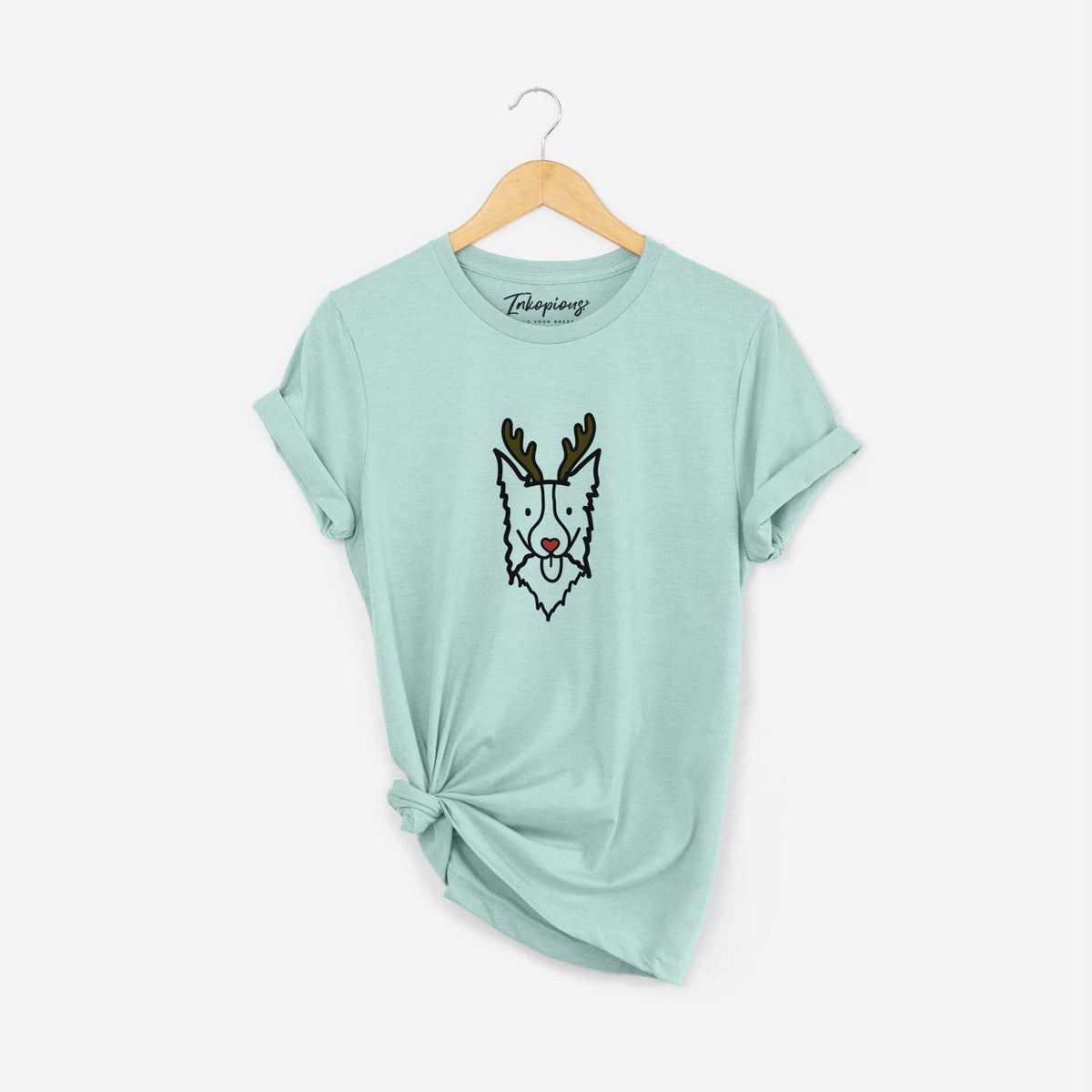 Red Nose Border Collie - Unisex Crewneck