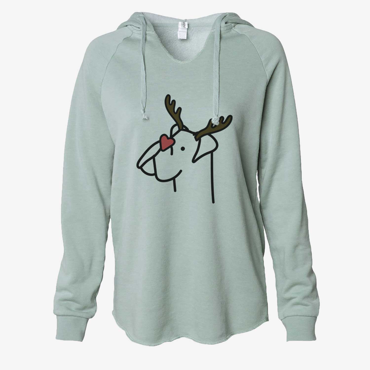 Red Nose Boxer - Cali Wave Hooded Sweatshirt