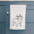 Red Nose English Bulldog - Bruno - Decorative Hand Towel