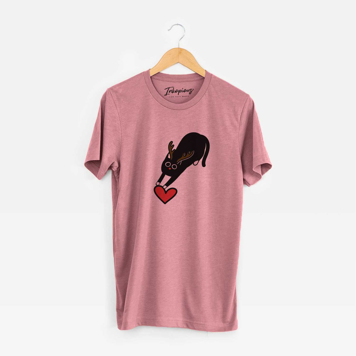 Red Nose Black Cat - Bug - Unisex Crewneck