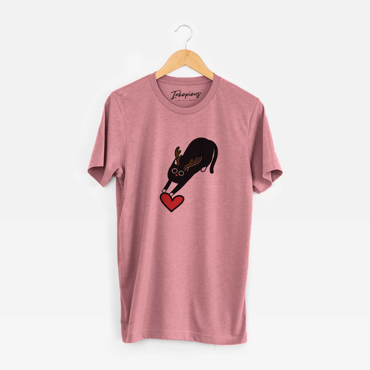 Red Nose Black Cat - Bug - Unisex Crewneck