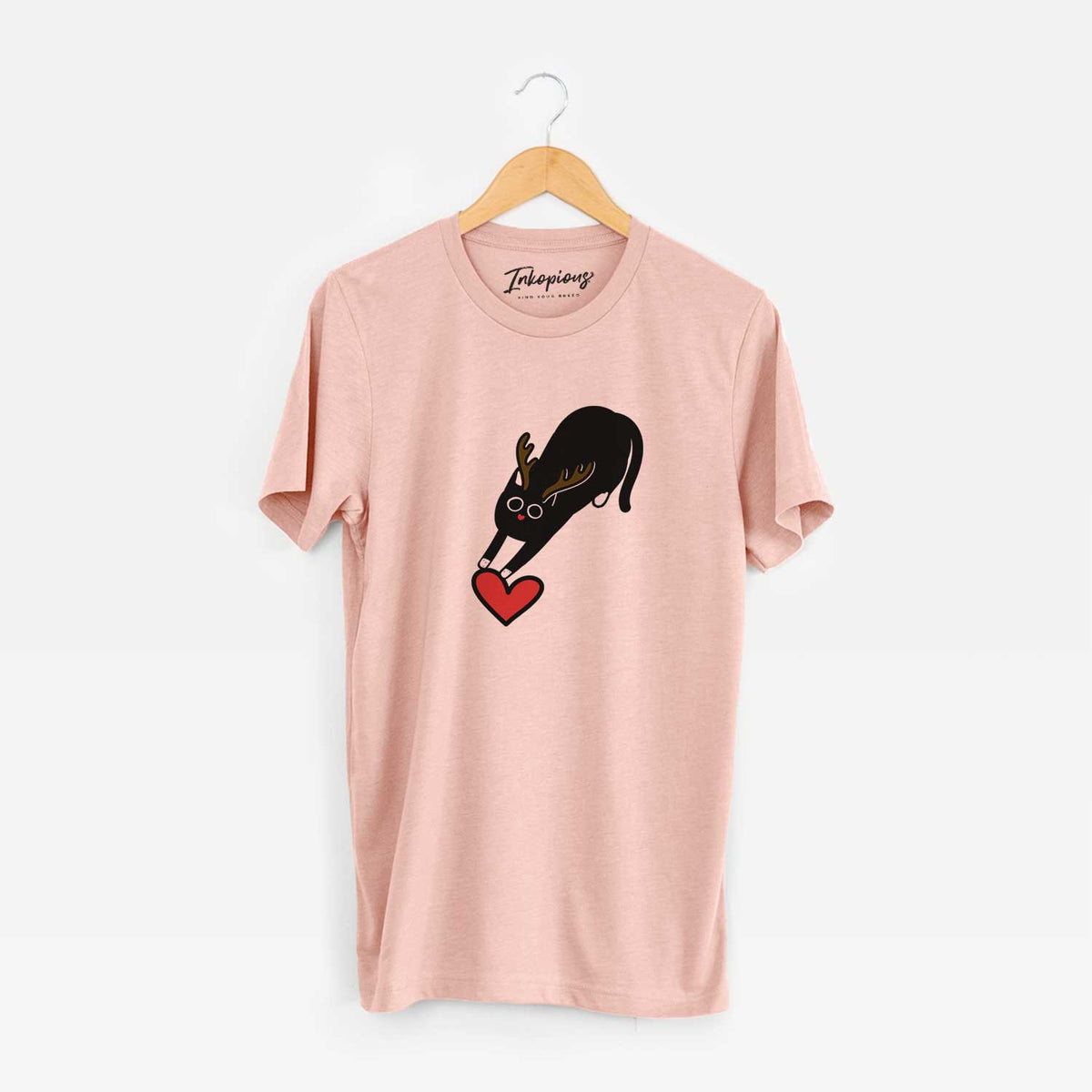 Red Nose Black Cat - Bug - Unisex Crewneck