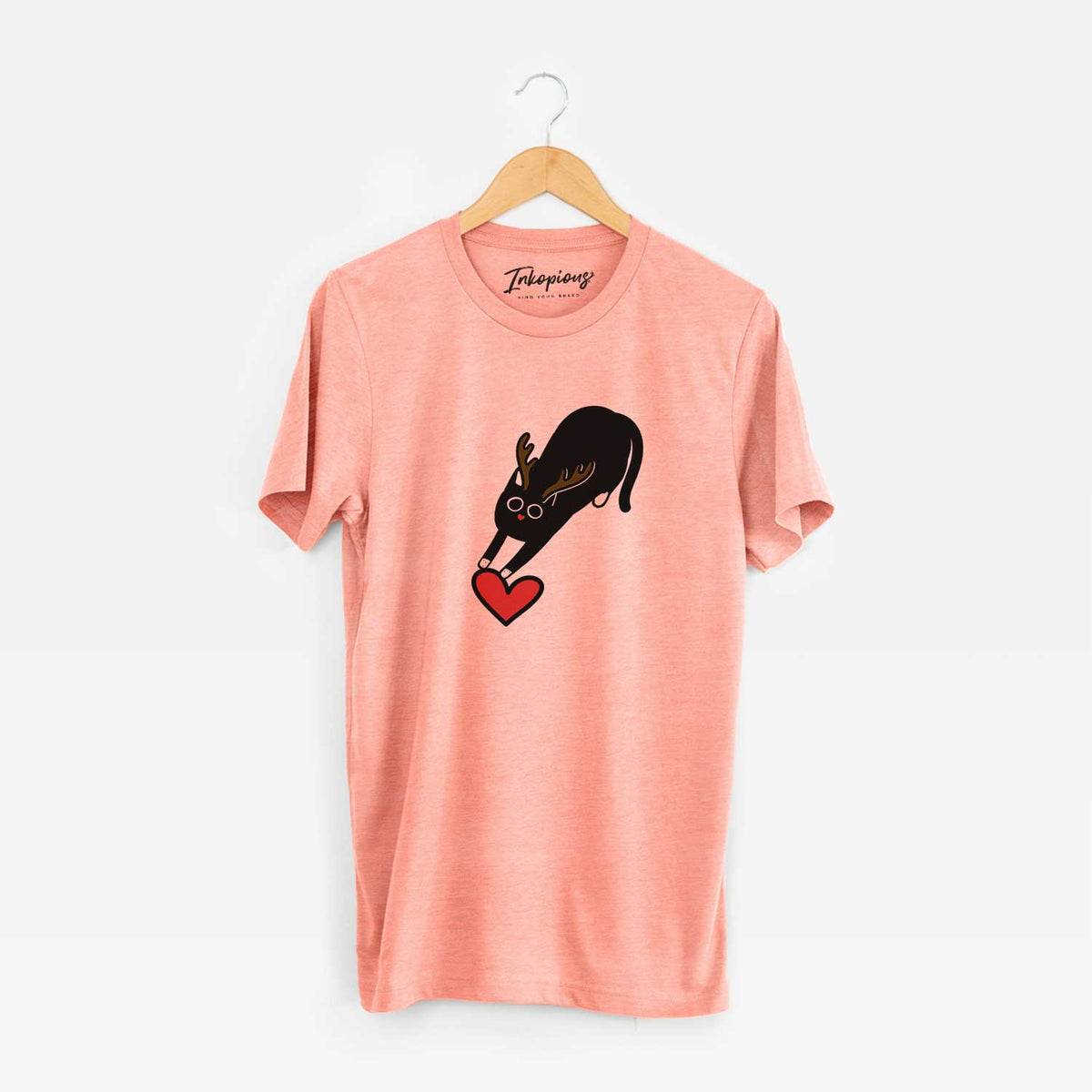 Red Nose Black Cat - Bug - Unisex Crewneck