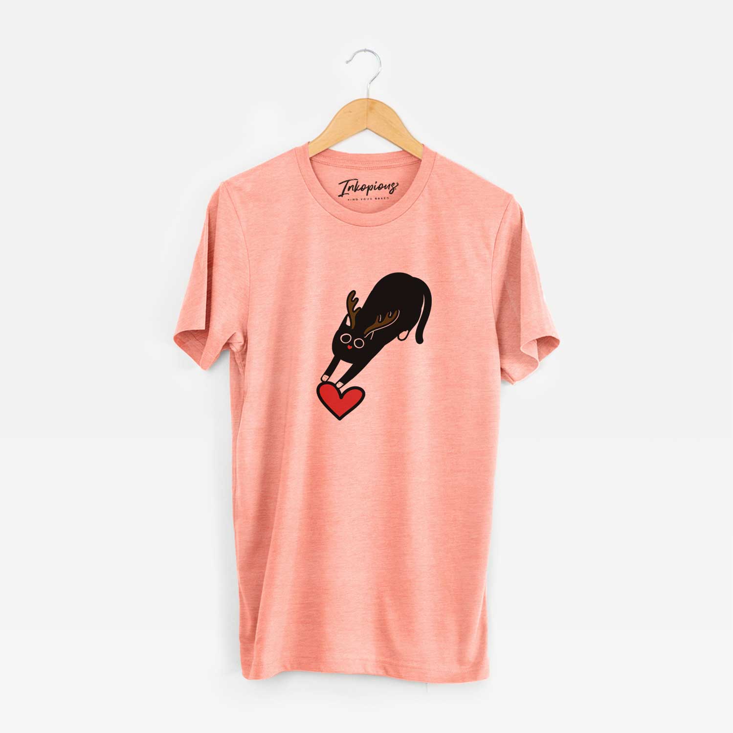 Red Nose Black Cat - Bug - Unisex Crewneck