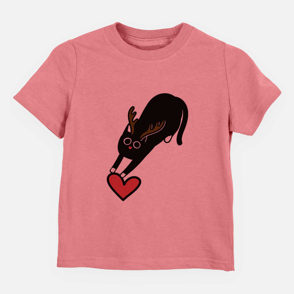Red Nose Black Cat - Bug - Kids/Youth/Toddler Shirt