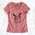 Red Nose Bull Mastiff - Vivian - Women's Perfect V-neck Shirt