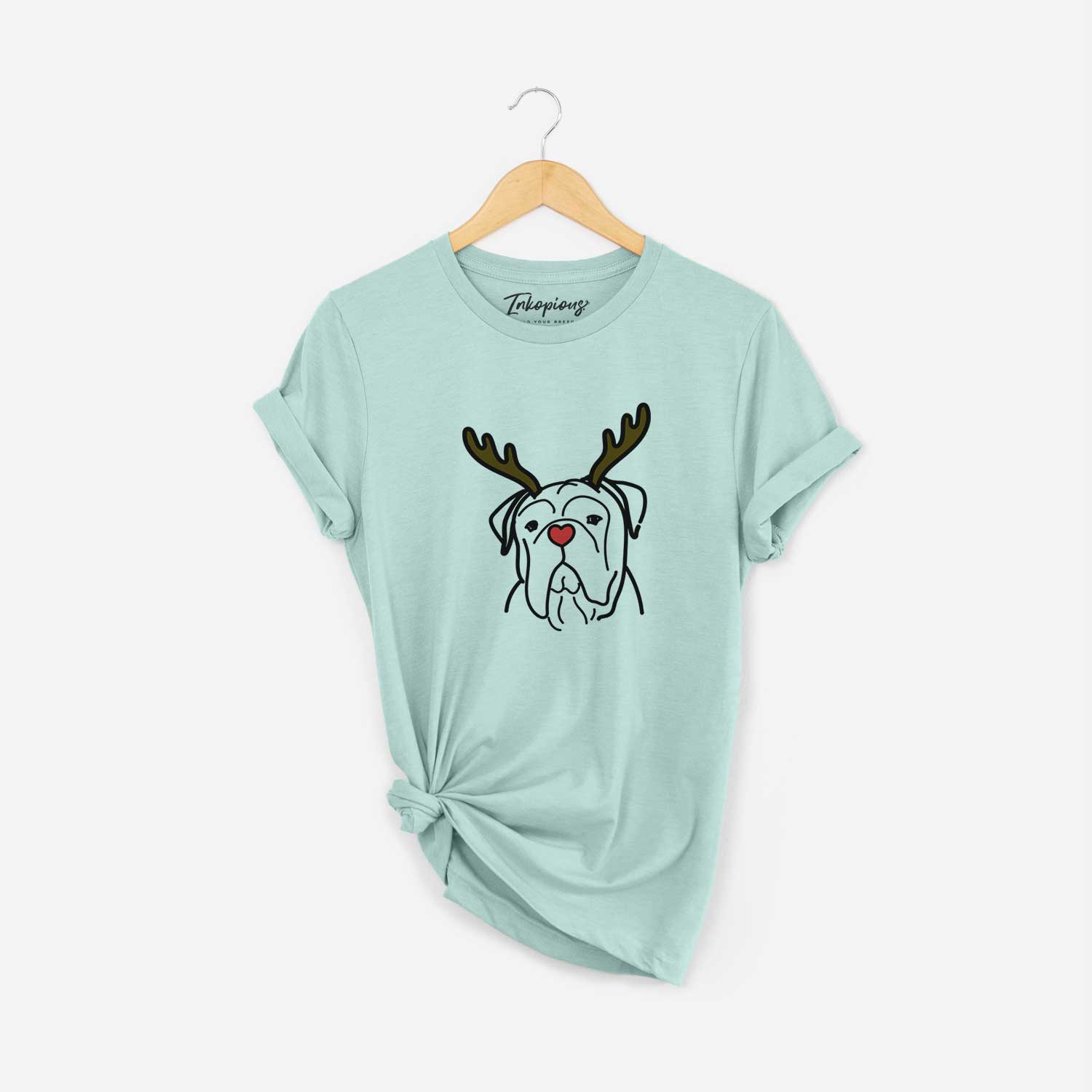 Red Nose Bull Mastiff - Vivian - Unisex Crewneck