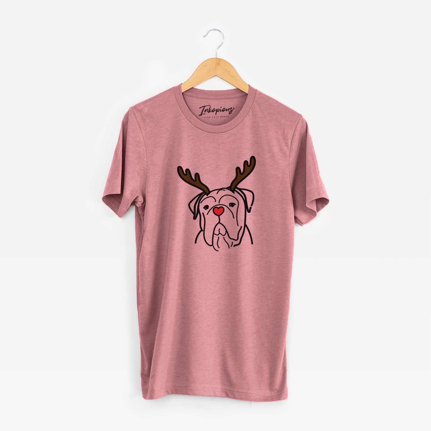 Red Nose Bull Mastiff - Vivian - Unisex Crewneck