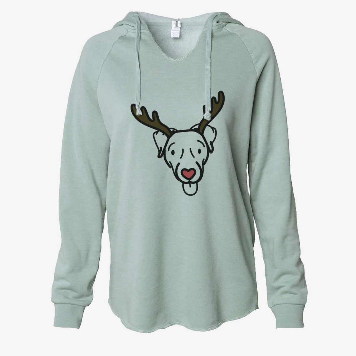 Red Nose Jack Russell Terrier - Cammy - Cali Wave Hooded Sweatshirt