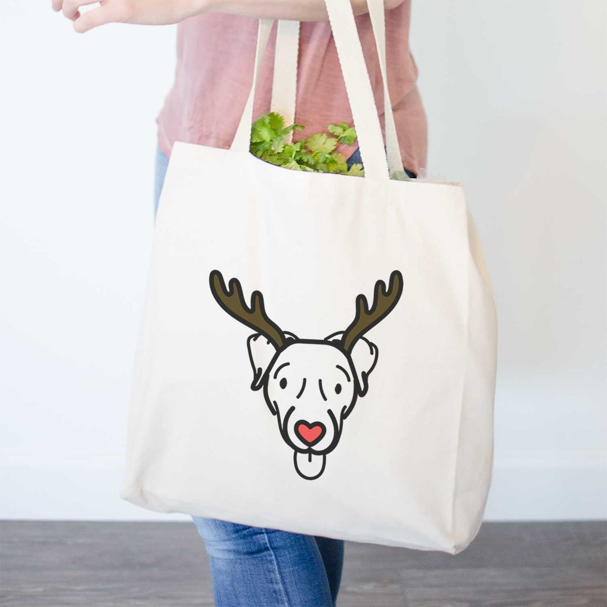 Red Nose Jack Russell Terrier - Cammy - Tote Bag