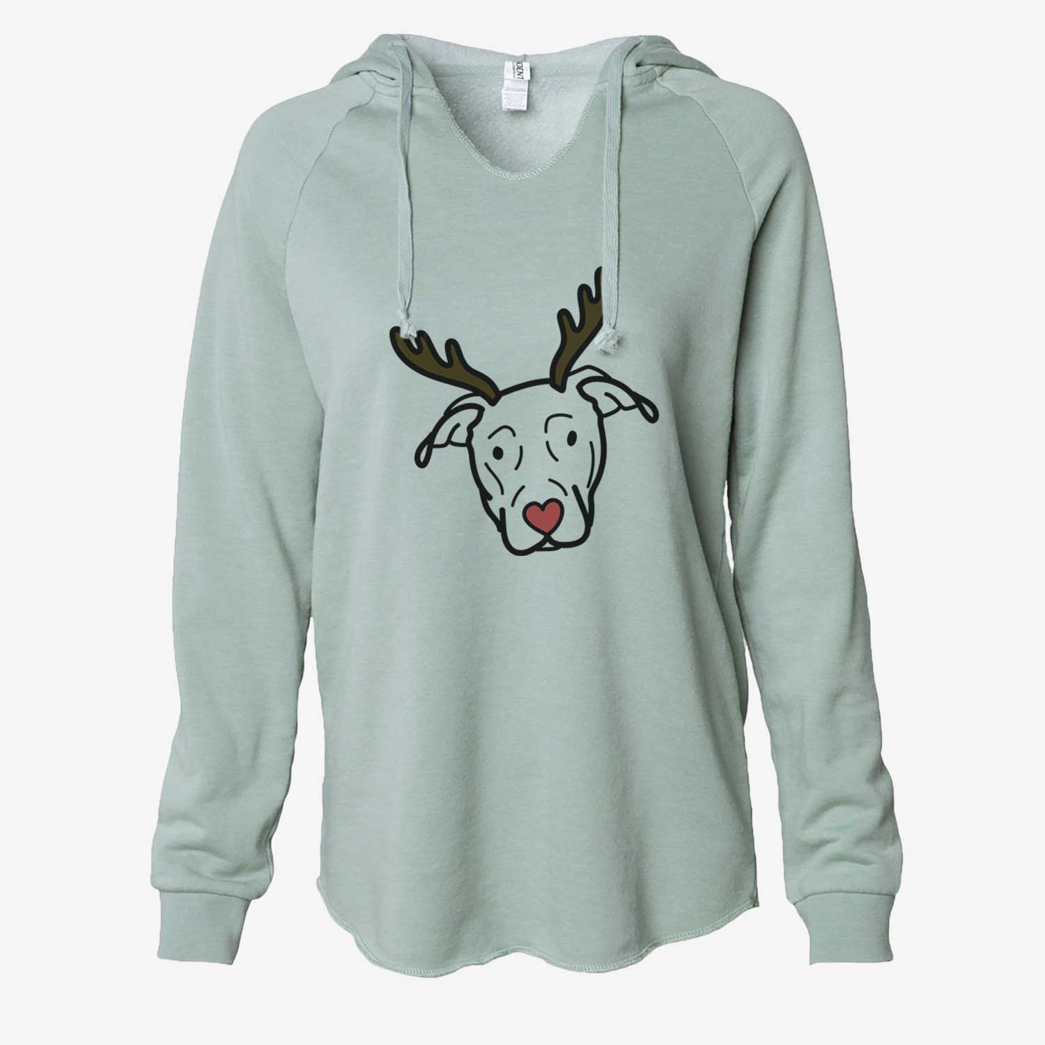 Red Nose Catahoula - Cali Wave Hooded Sweatshirt