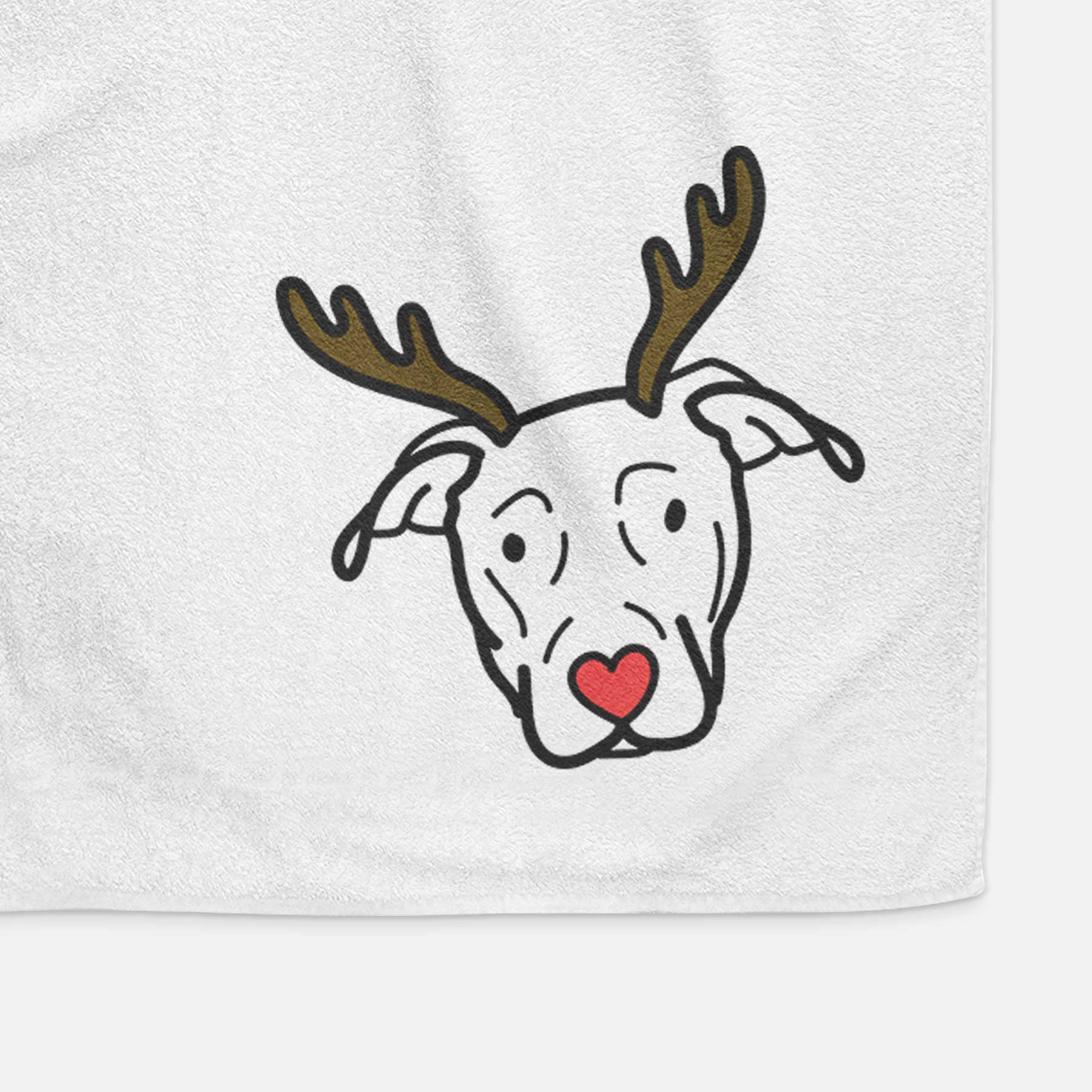 Red Nose Catahoula - Decorative Hand Towel