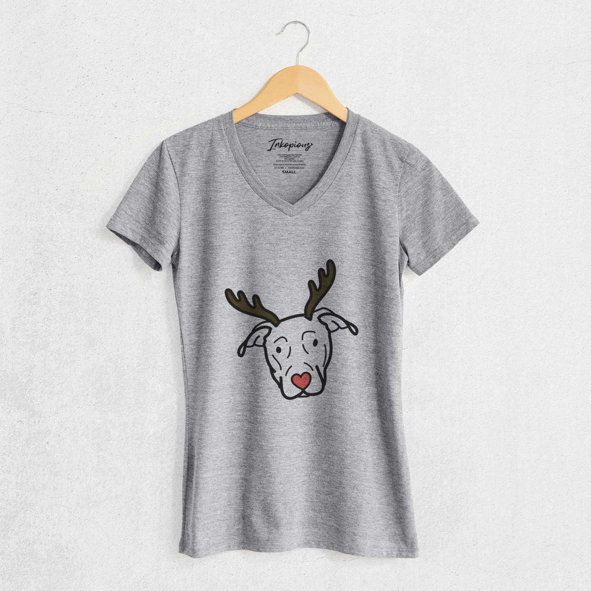 Red Nose Catahoula - Women's V-neck Shirt