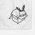 Red Nose Cat in a Box - Charlie - Decorative Hand Towel