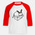 Red Nose Cat in a Box - Charlie - Youth 3/4 Long Sleeve