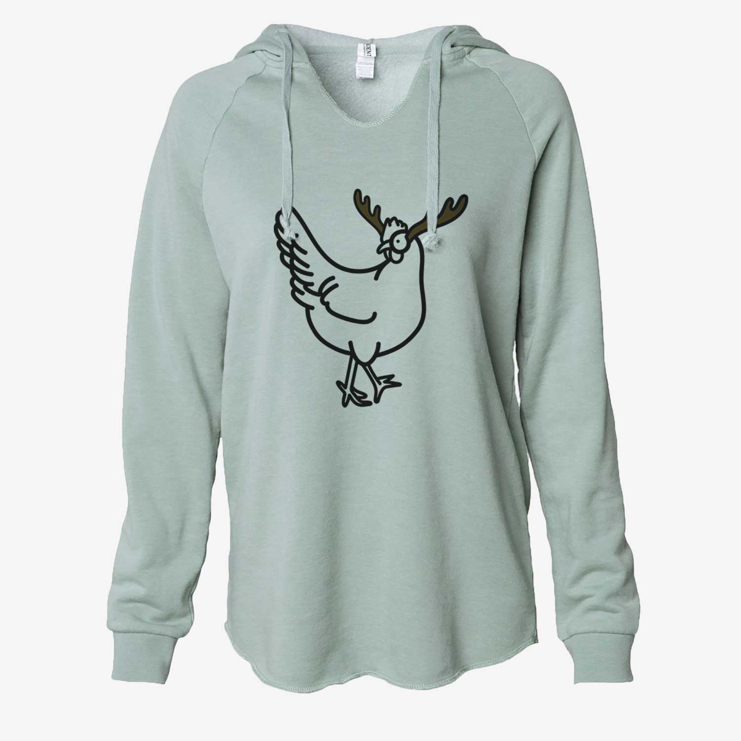 Red Nose Chicken - Daisy - Cali Wave Hooded Sweatshirt