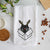 Red Nose Black Cat in a Box - Doc - Decorative Hand Towel