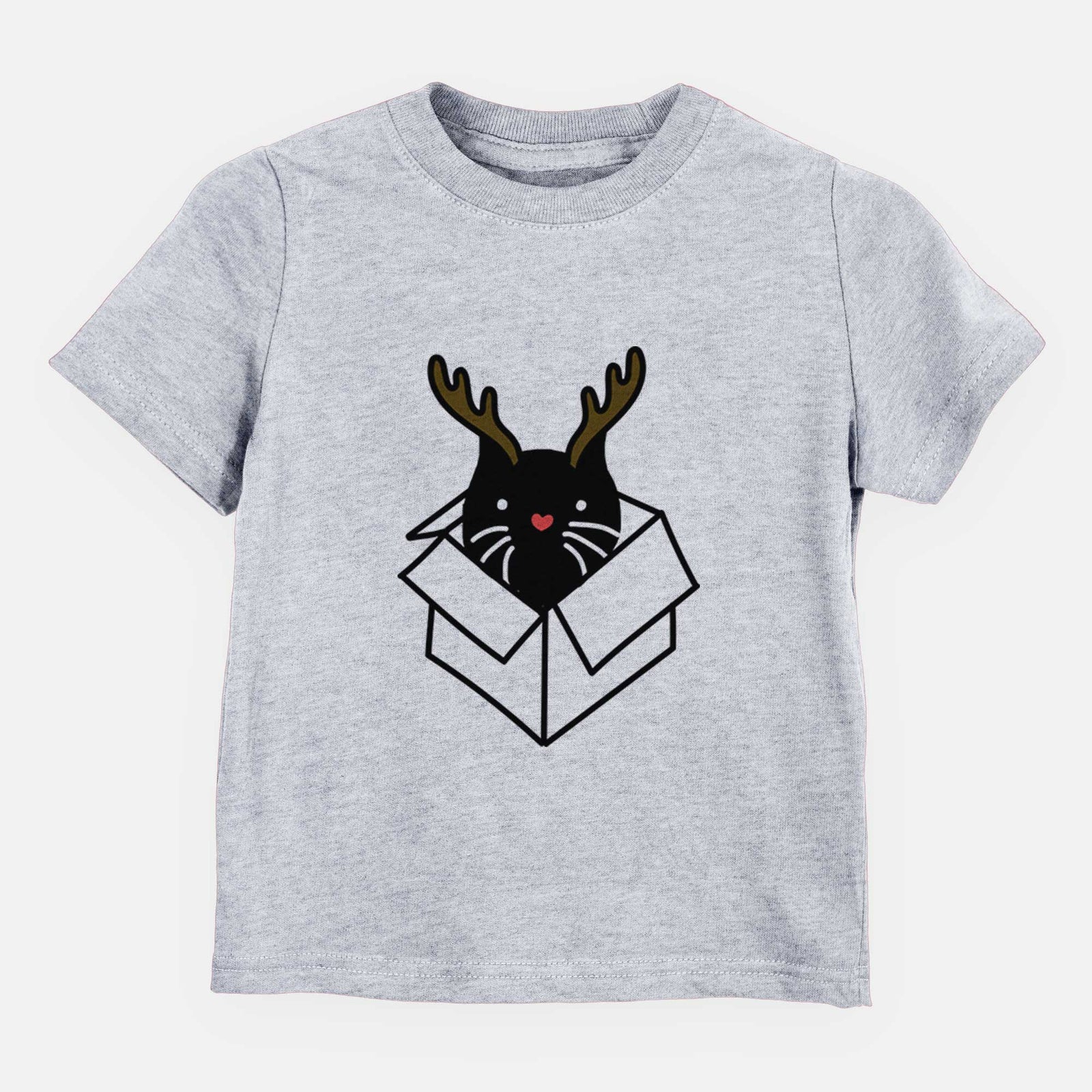 Red Nose Black Cat in a Box - Doc - Kids/Youth/Toddler Shirt