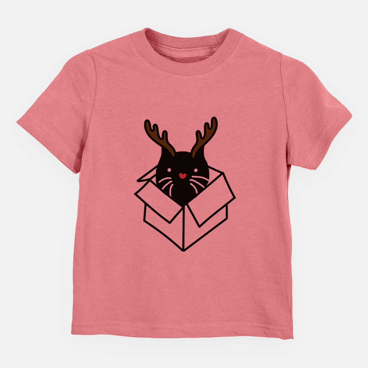 Red Nose Black Cat in a Box - Doc - Kids/Youth/Toddler Shirt