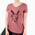 Red Nose Great Dane - Duncan - Women's V-neck Shirt